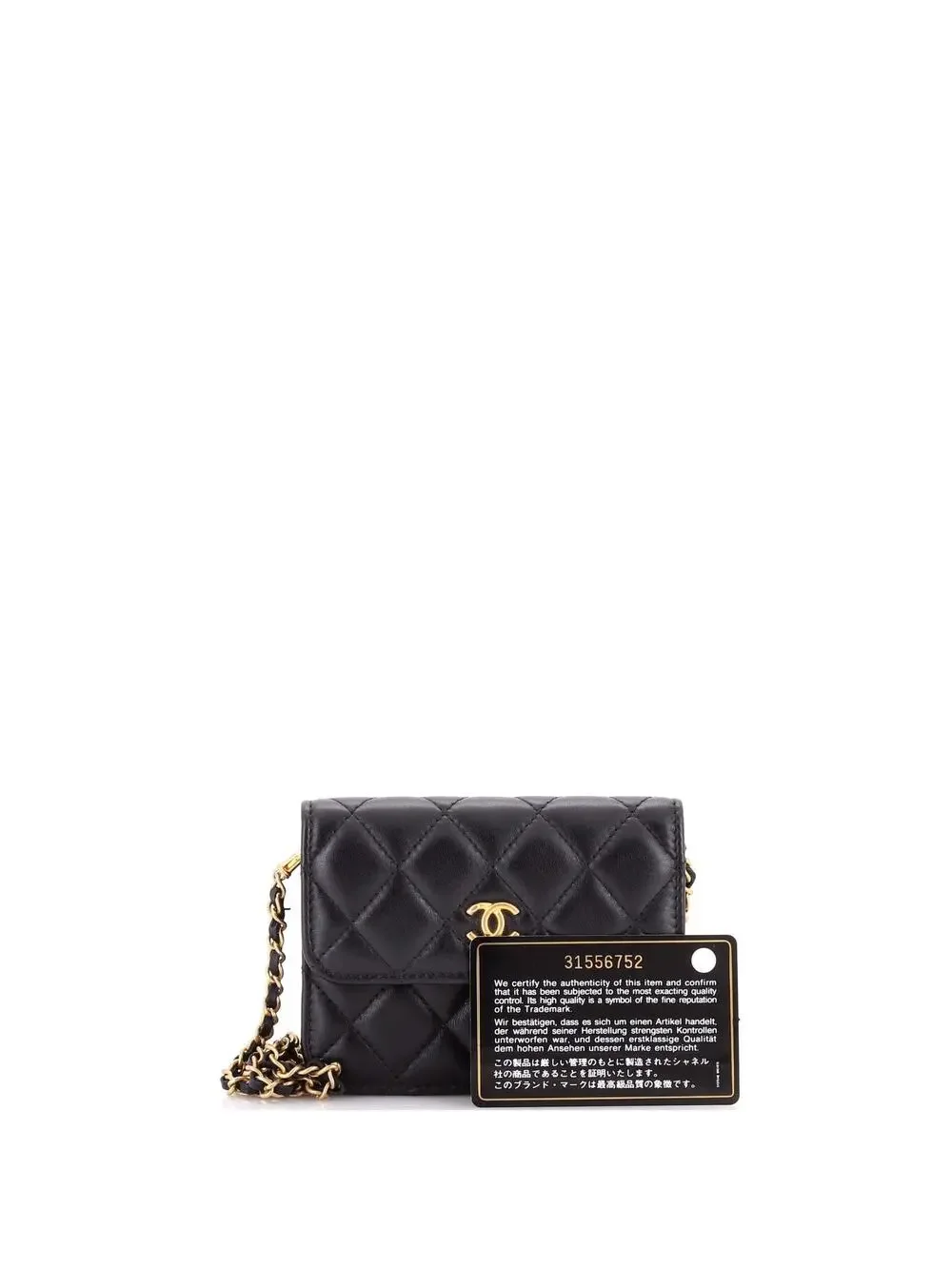 Chanel Pearl Crush Flap Clutch With #343086C29B